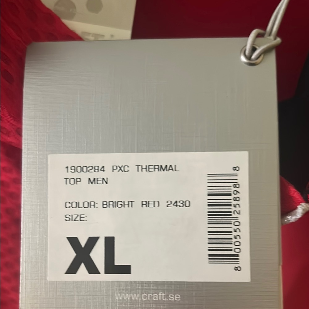 Craft Red Performance Jacket - image 2